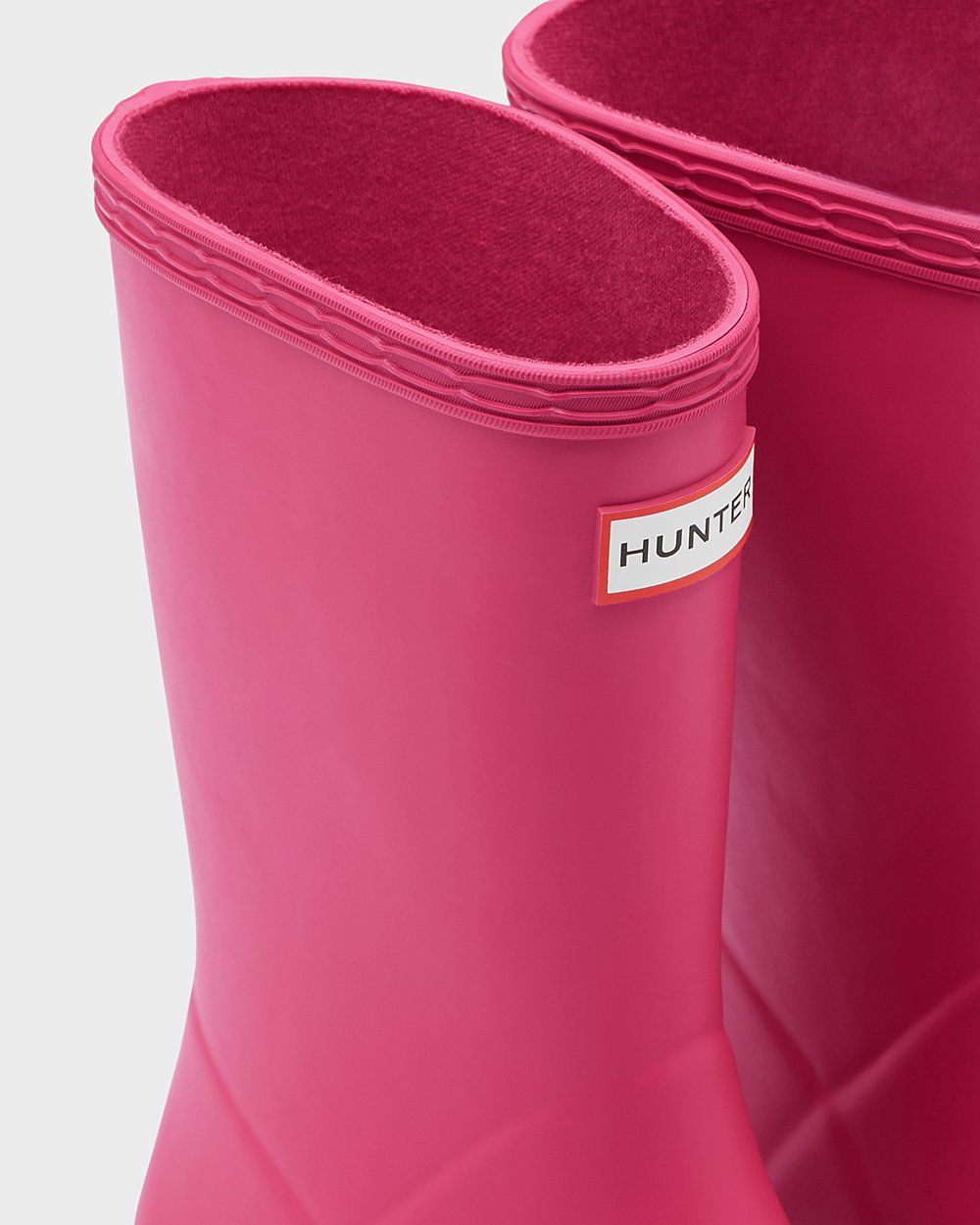 Botas de Lluvia Hunter Niños - Original First Classic - Rosas Claro - BZQTYNU-85